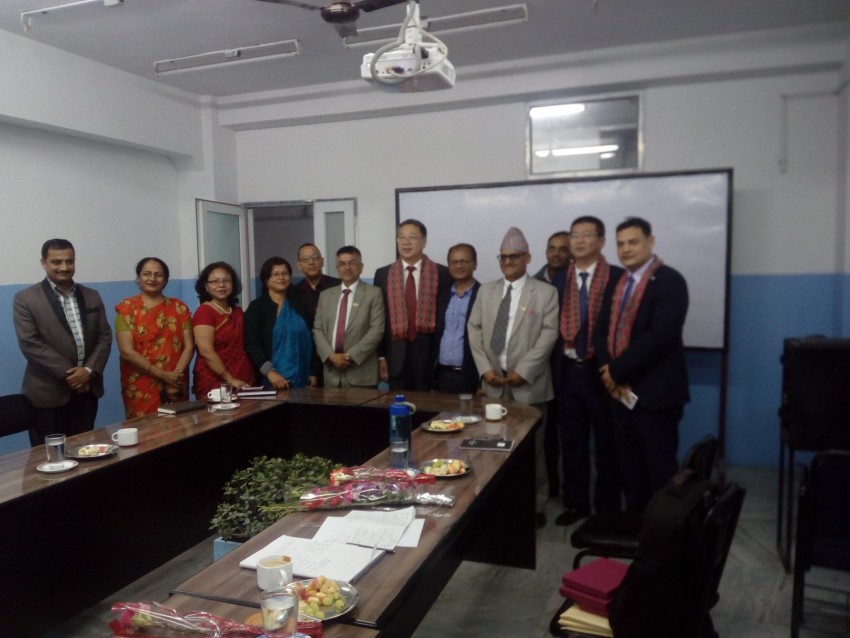 Meeting with QIQIHAR UNIVERSITY
