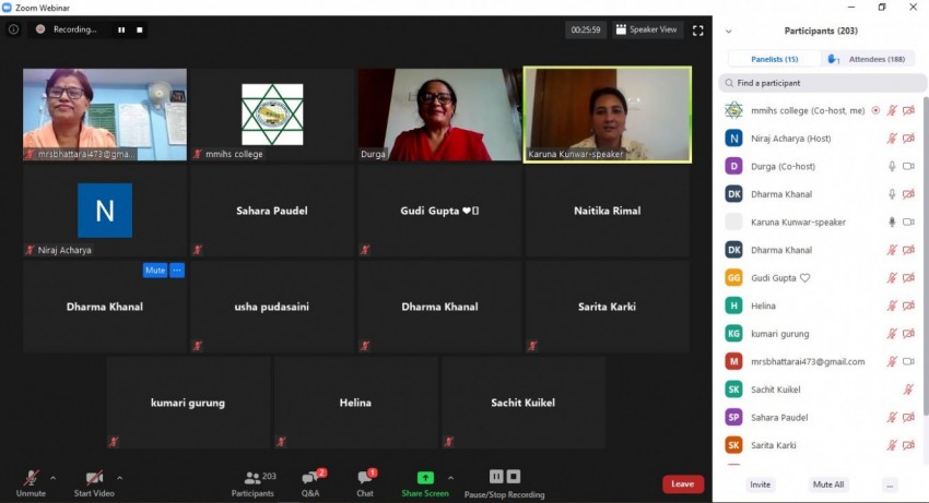 Webinar on Psycho social Counselling