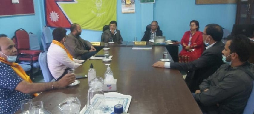 Meeting with the team of Asian Institute of Medical Sciences, Faridabad,India.