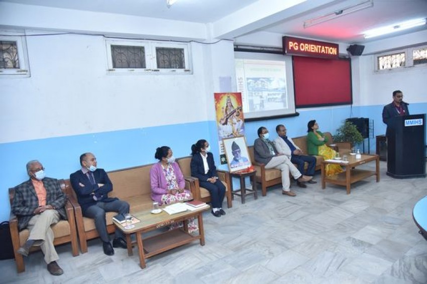 Orientation program of MPH and MSC Medical Biochemistry Program
