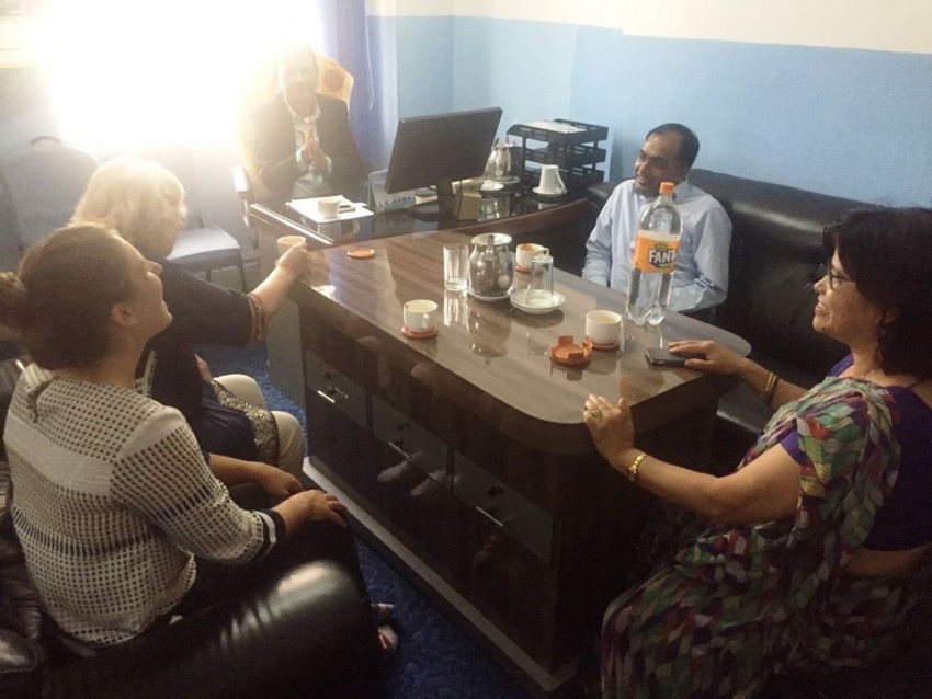 Meeting with FAITH BOUCHER