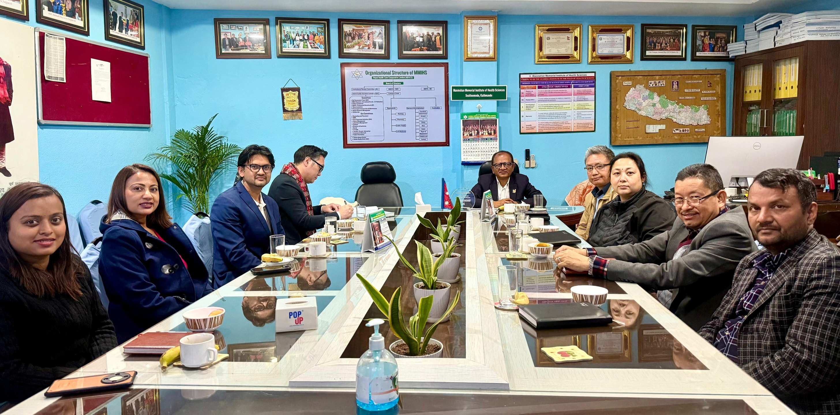 Meeting with Niigata University Medical and Dental Hospital, Japan & MMIHS