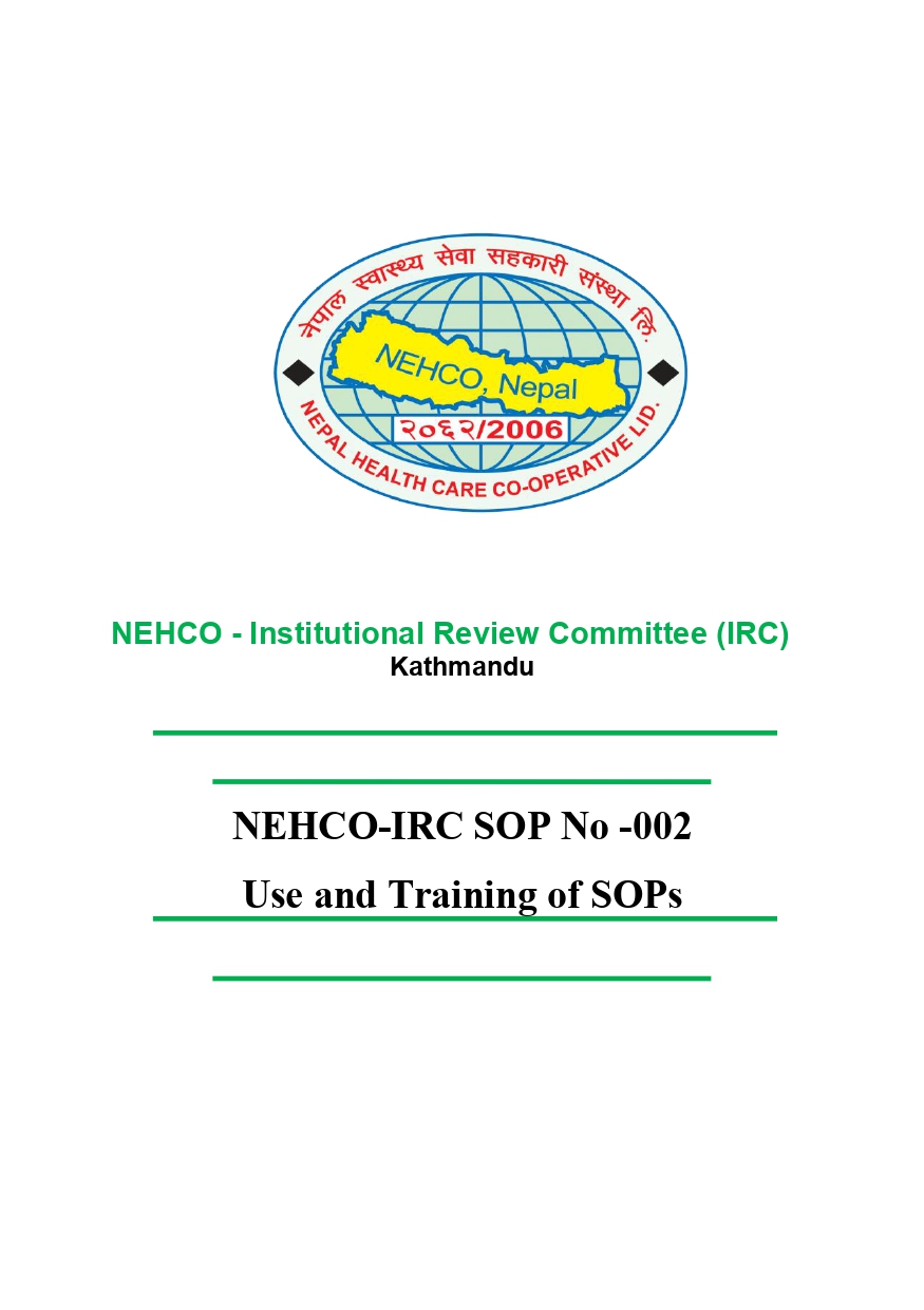 NEHCO-IRC-002