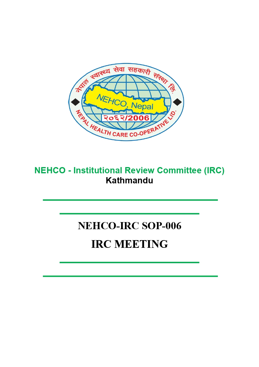 NEHCO-IRC-006